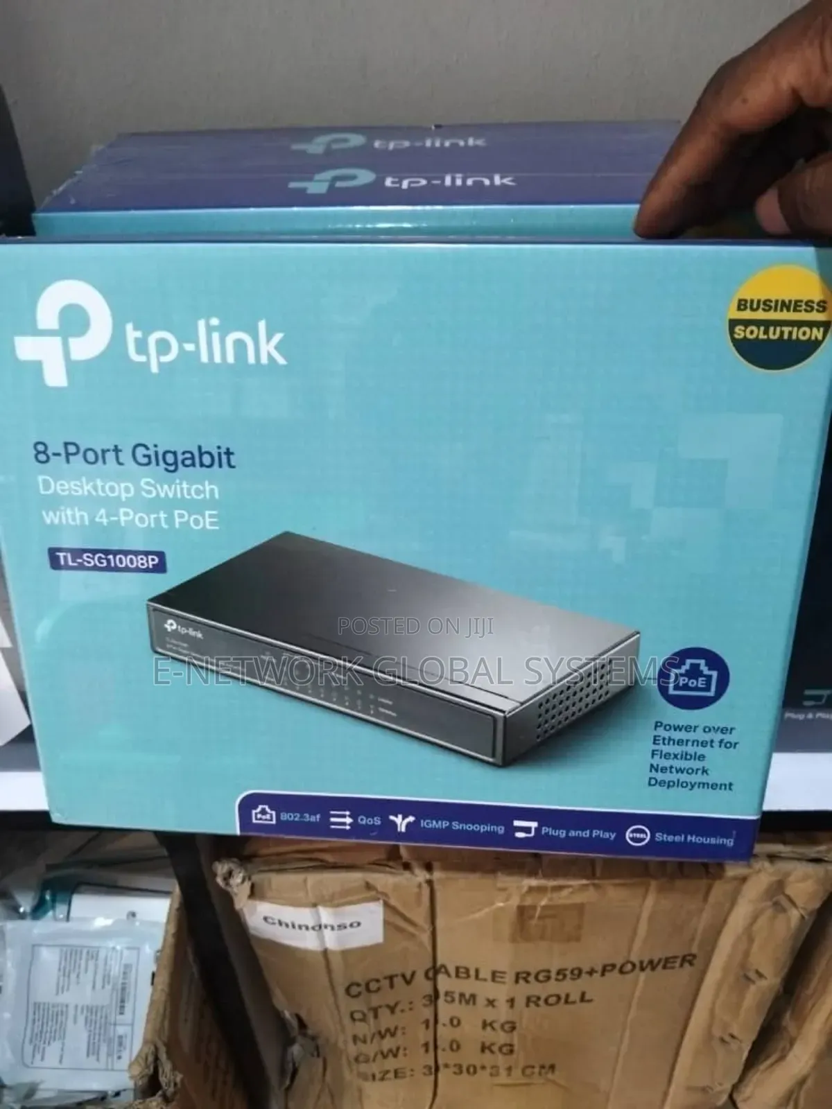 Tp-Link 8port Gigabyte Poe Switch
