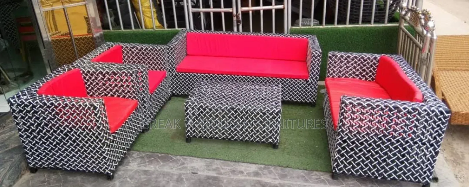 Rattan Sofa Set