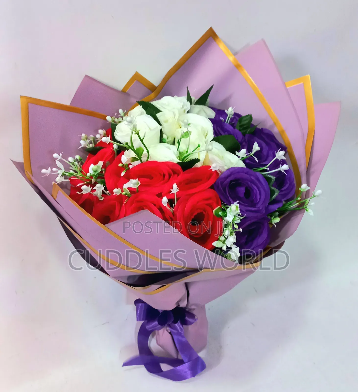Colourful Rose Flower Bouquet