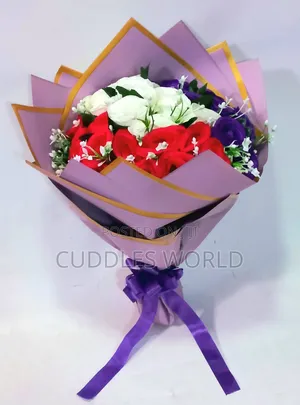Colourful Rose Flower Bouquet
