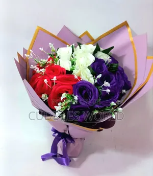 Colourful Rose Flower Bouquet
