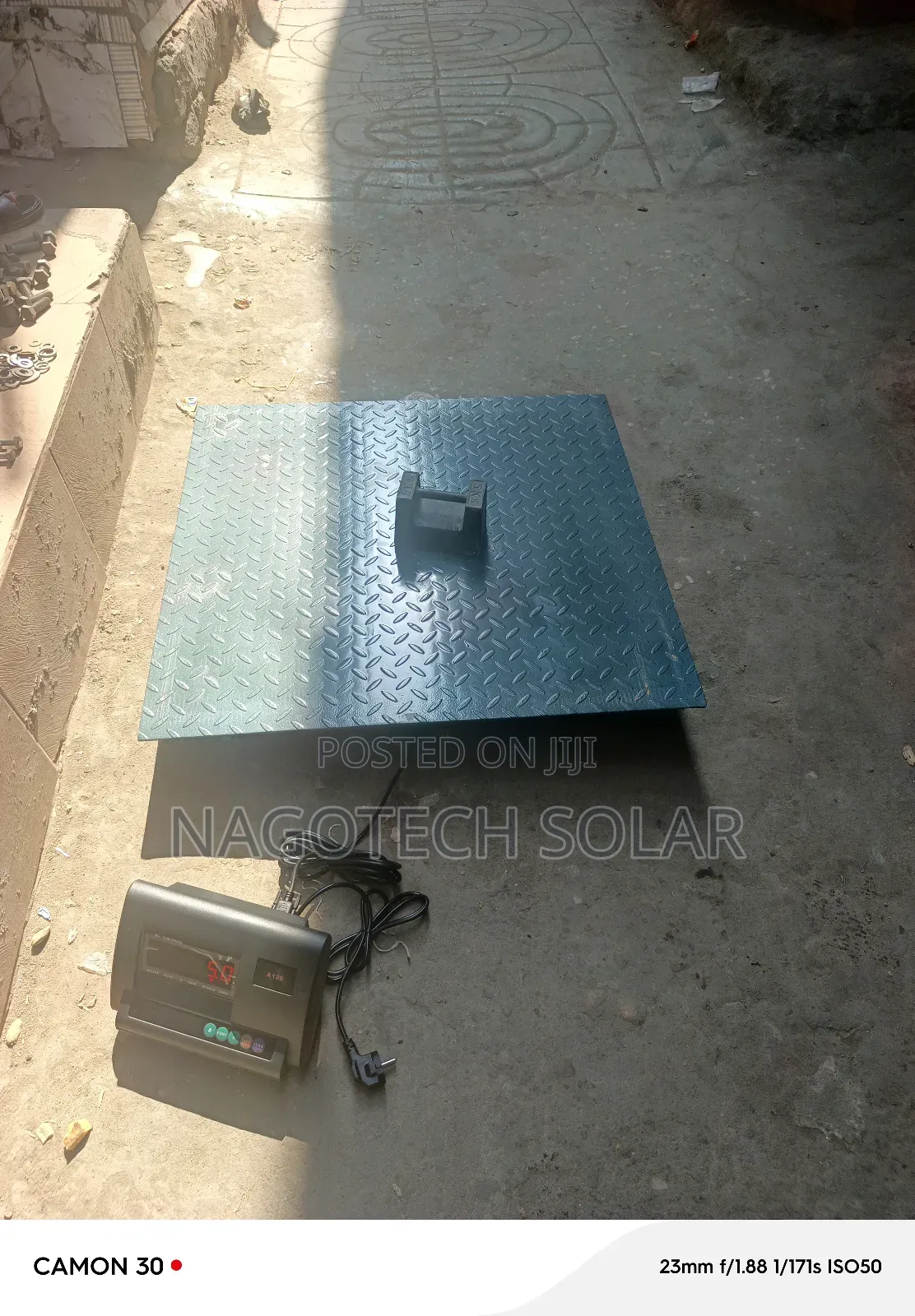 Zino 3ton Digital Weighing Floor Scale