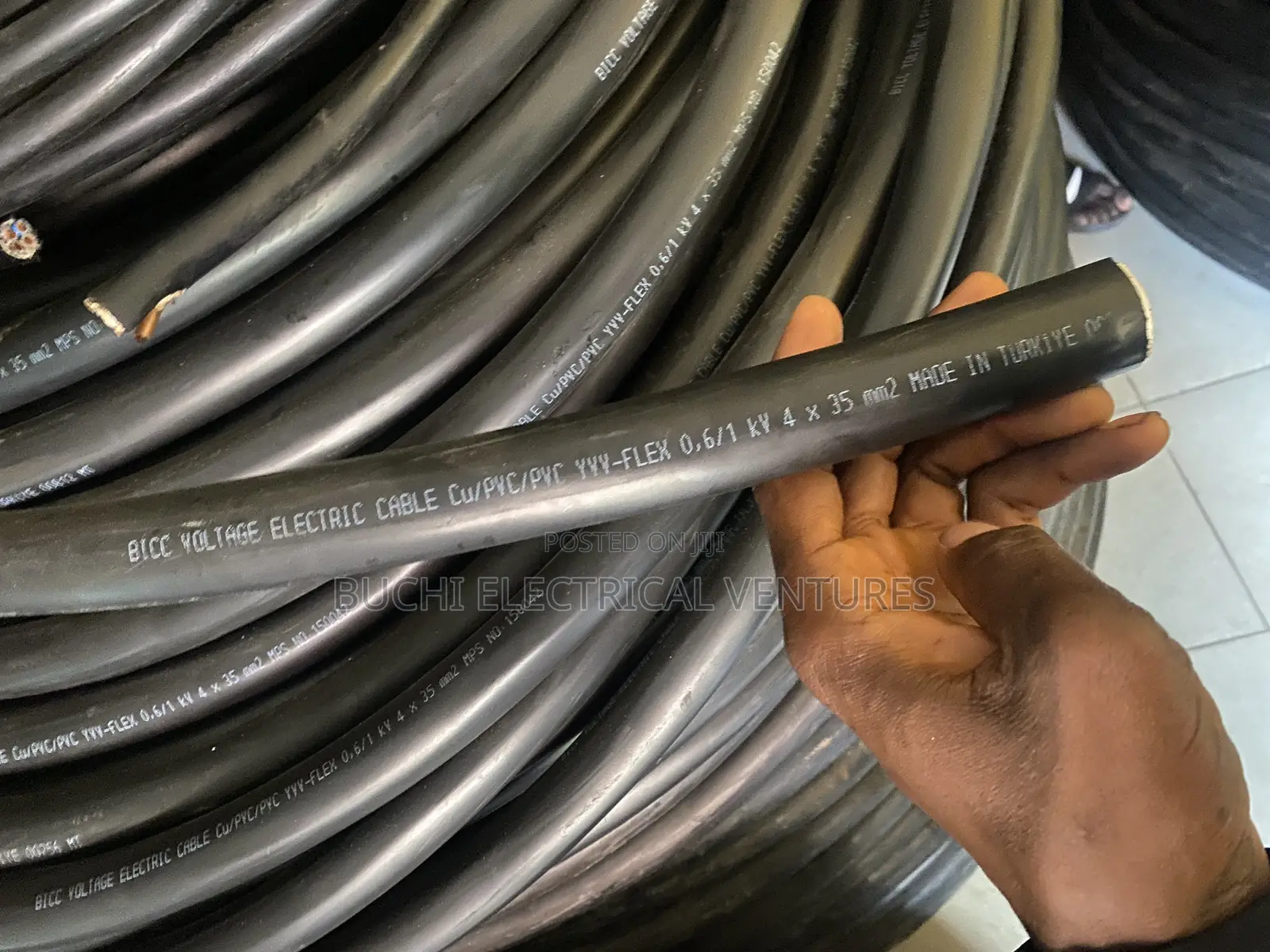 35mm 4core Flexible Cable Türkiye Cable