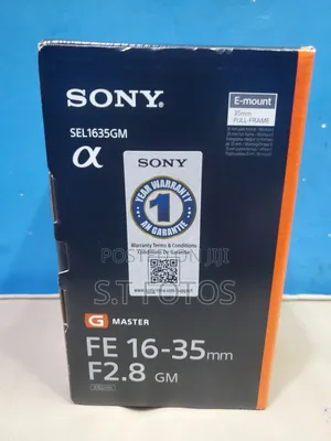 Sony Fe 16-35mm F2.8 Gm