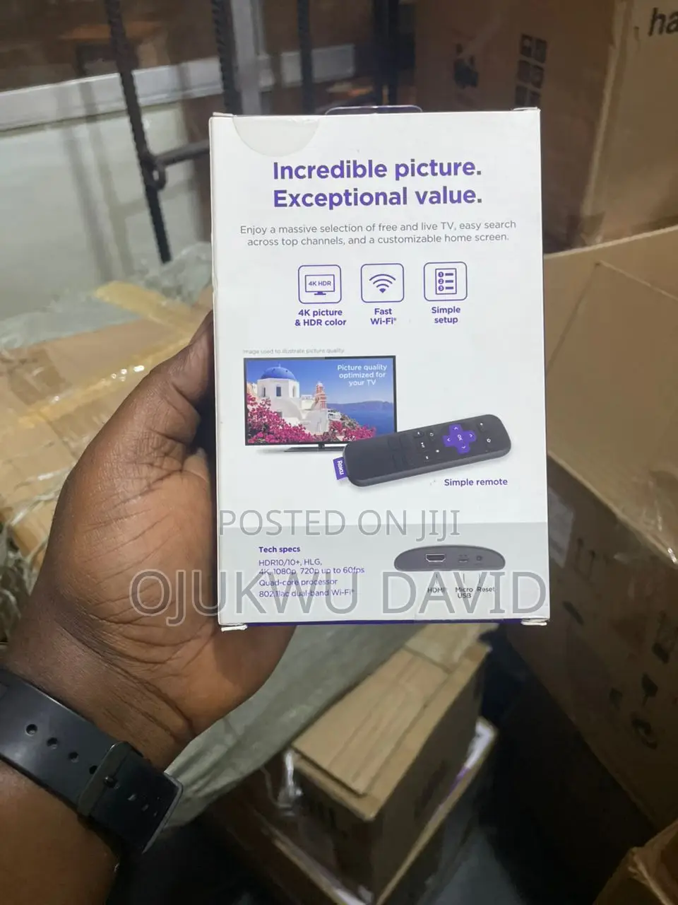 Roku Express Hd TV Device Streaming Media Player/ Android TV Box