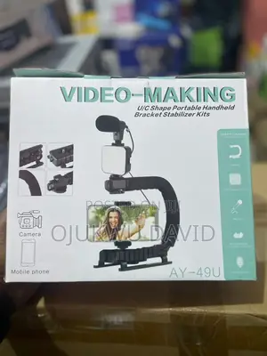 U/C Shape Handheld Vlogging Kit