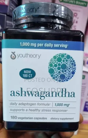 Youtheory Ahwangandha 1000mg by 360capsules