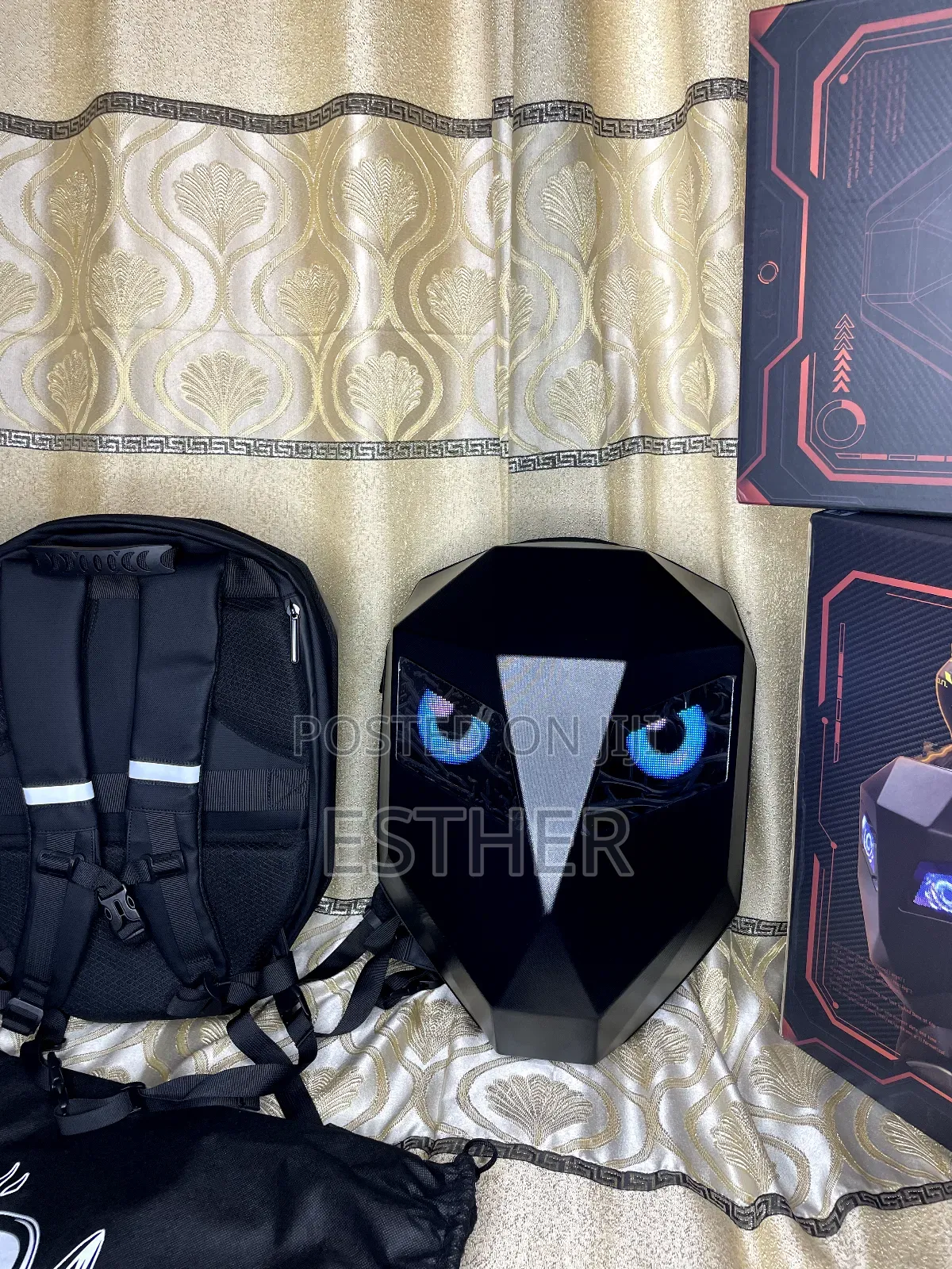 Led Motorcycle Laptop Bag