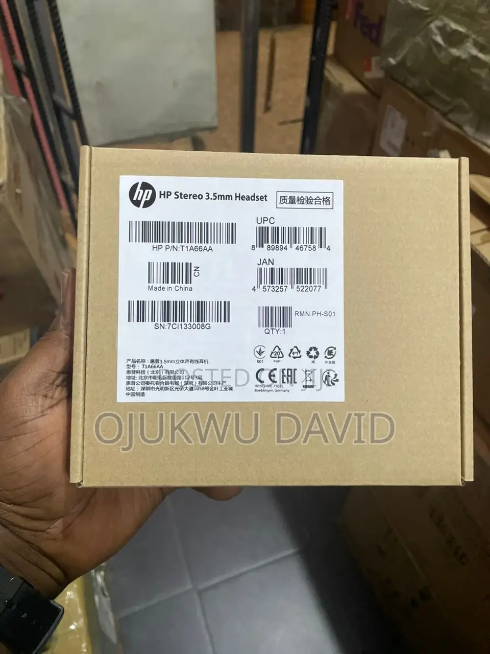 Hp Wired 5.0 Active Noise Cancelling Headset