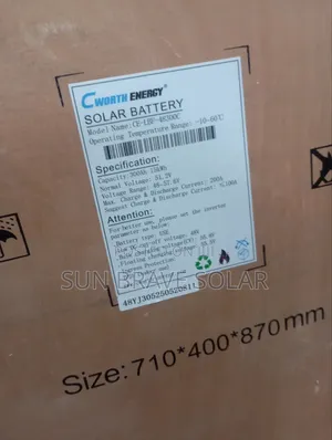 Cworth Lithium Battery 15kwh 48v Available