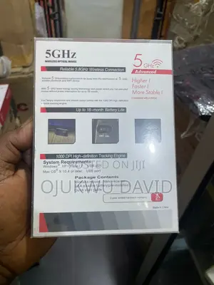 Wireless 5ghz Optical Mouse