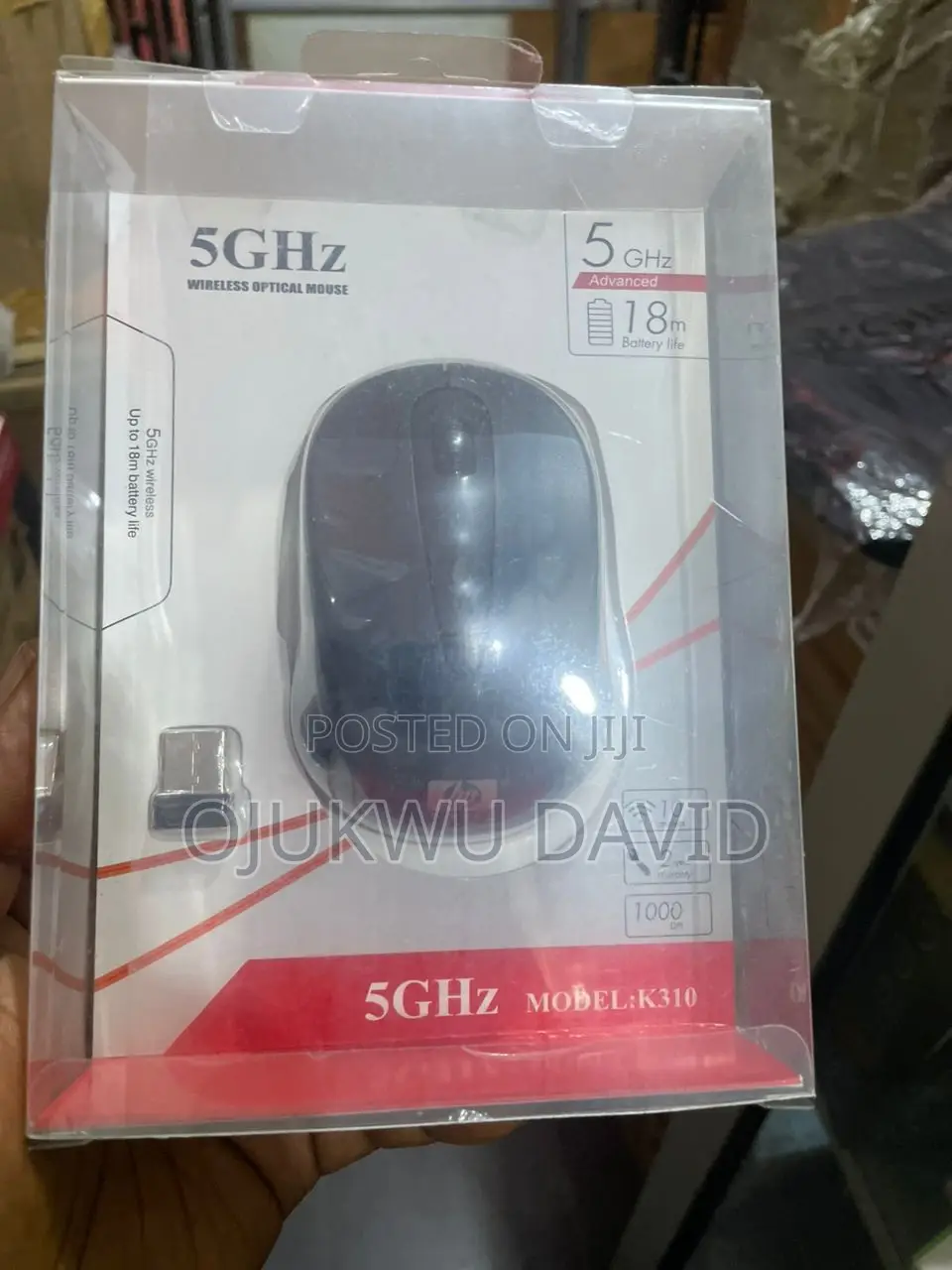 Wireless 5ghz Optical Mouse