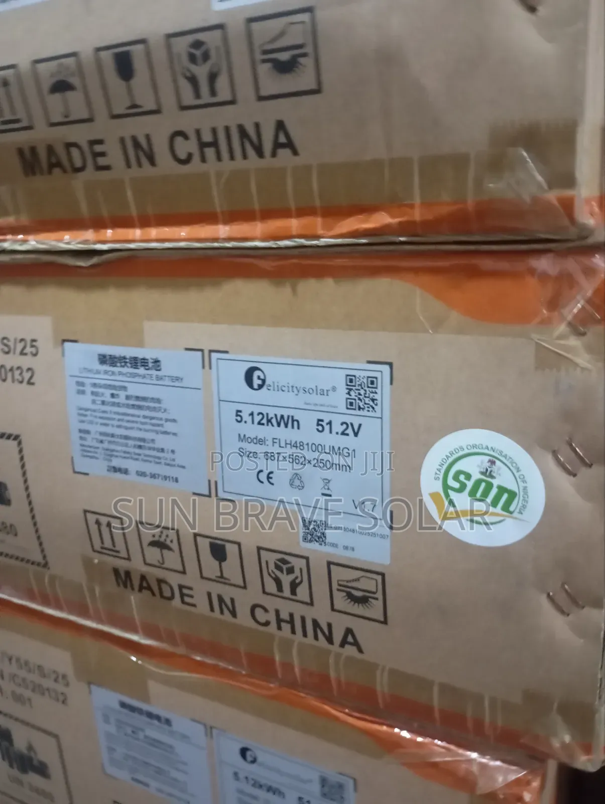 Felicity Lithium Battery 5kwh 51.2v