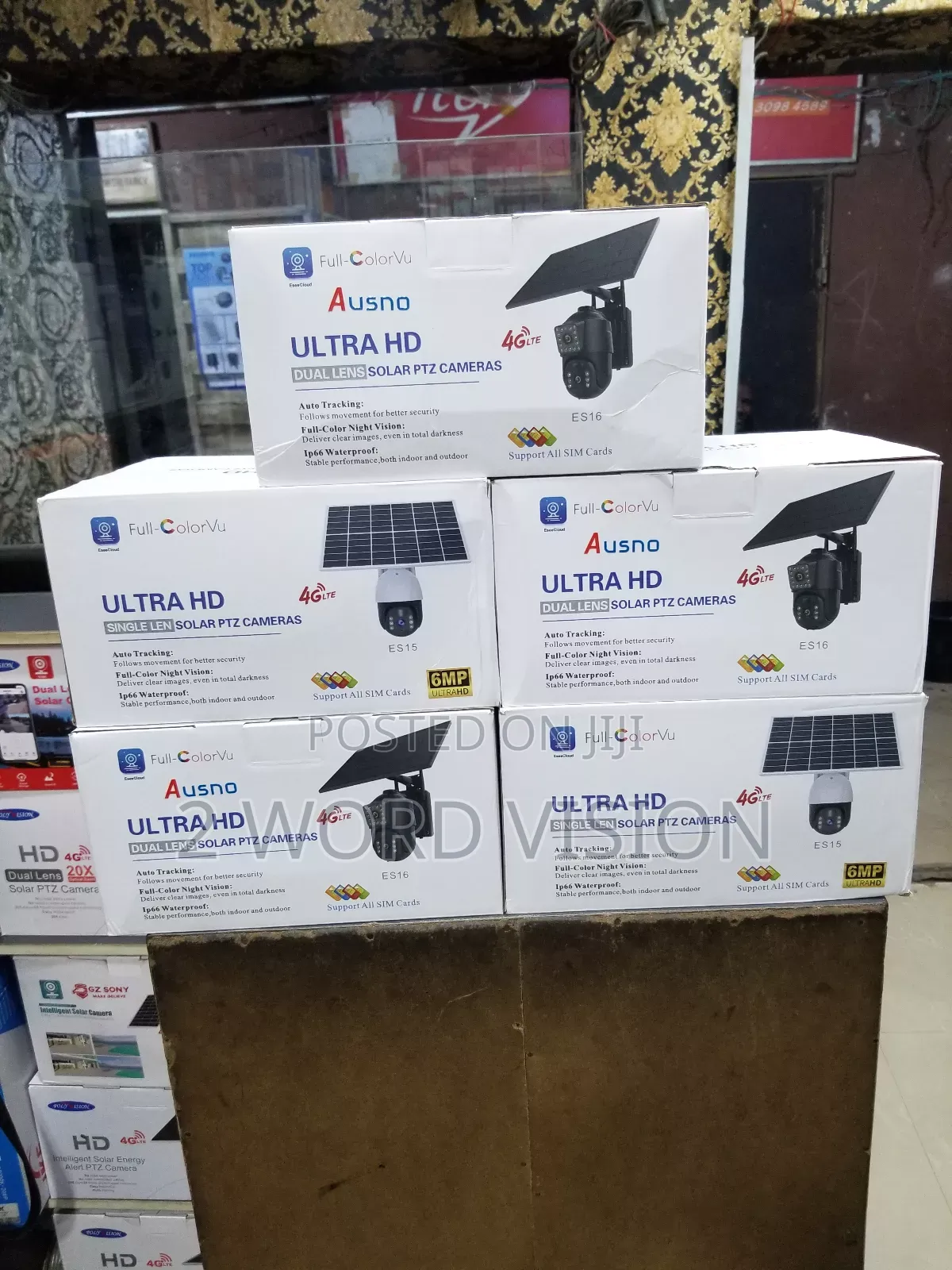 4g Eseecloud Ultra Hd PTZ Solar Camera
