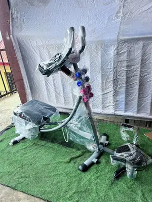 American Fitness Ab Coaster With Dumbbel and Twister