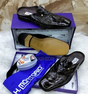 Matured Leather Half Shoe