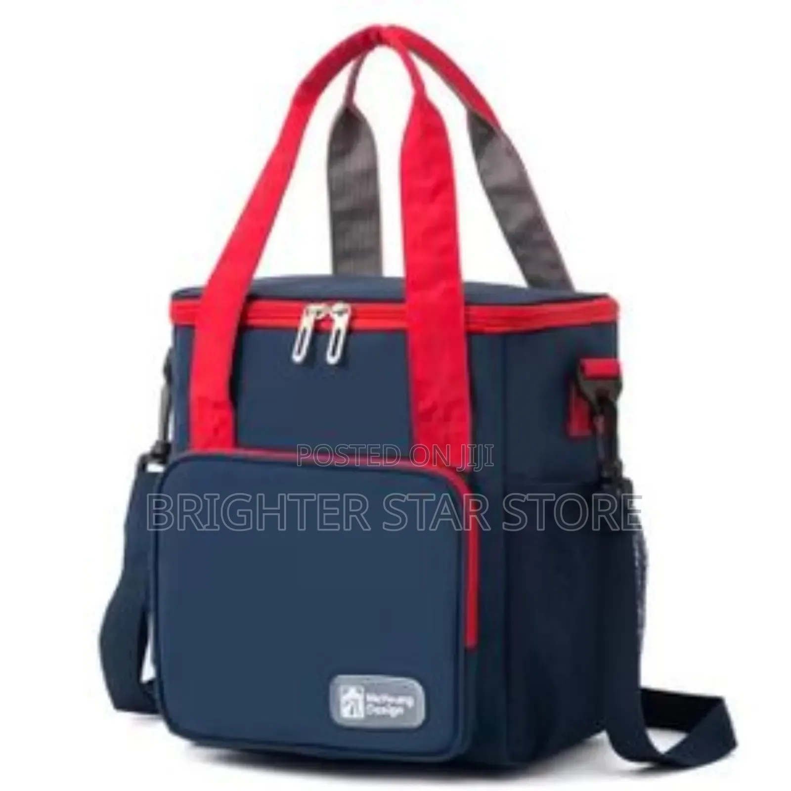 Insulated Lunch Bag With Side Pocket