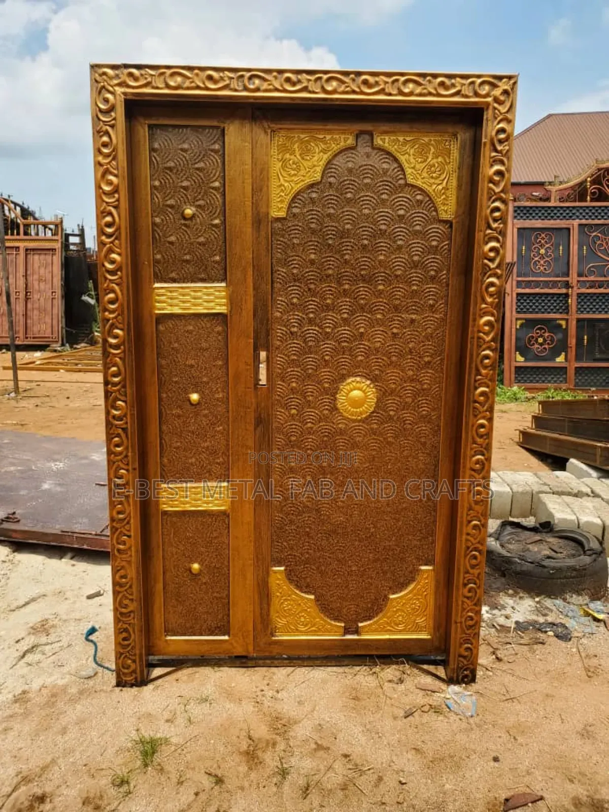 Exotic Design Double Panel Doors