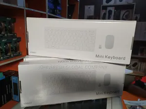 Mini Wireless Keyboard and Mouse