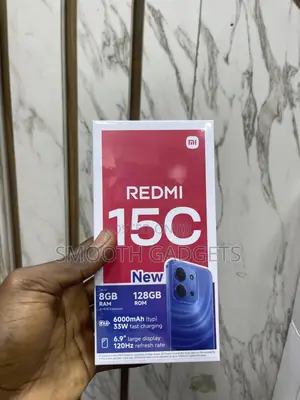 New Xiaomi Redmi 15C 4G 256 GB Black