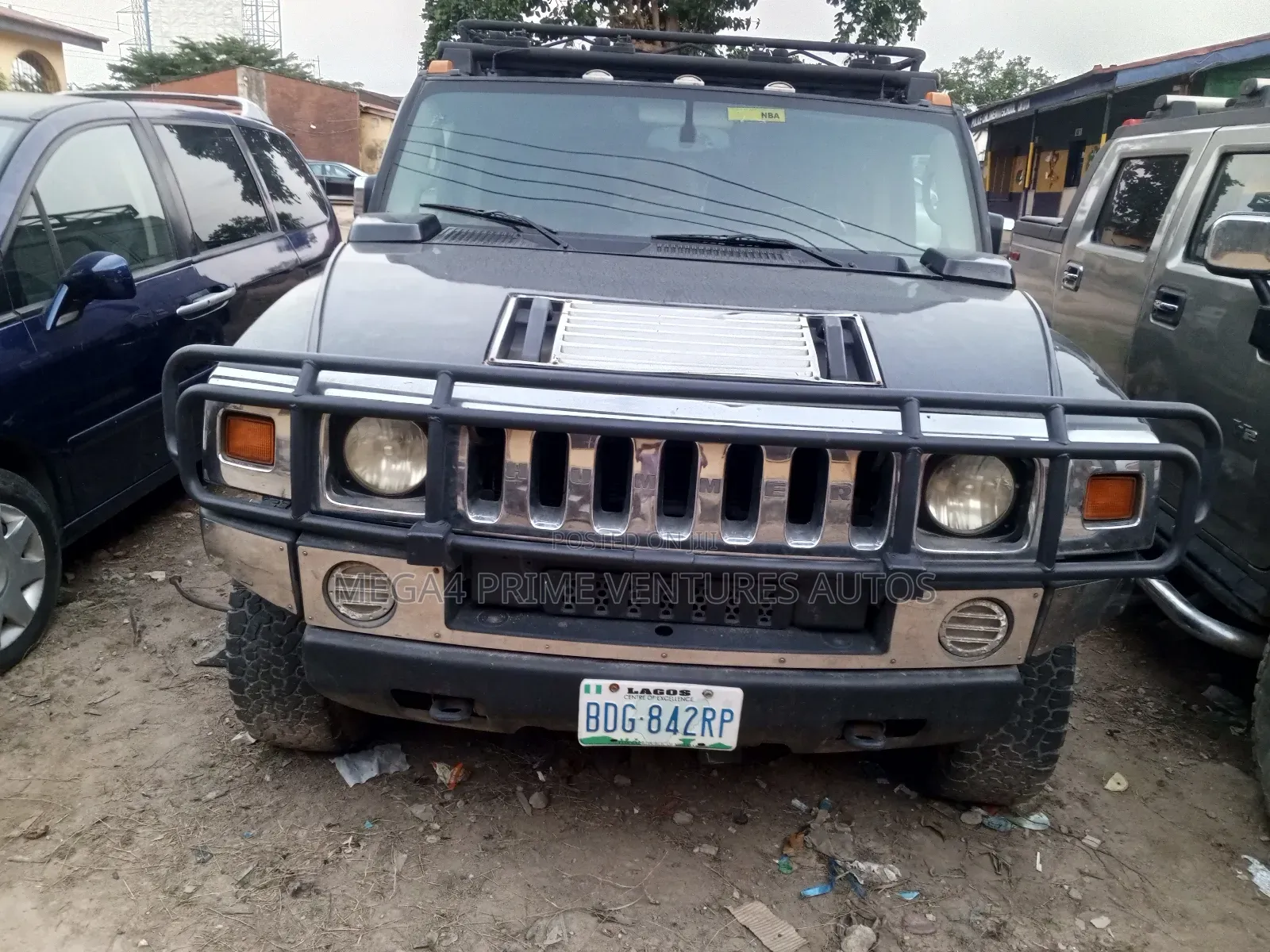 Hummer H2 SUV 2003 Black