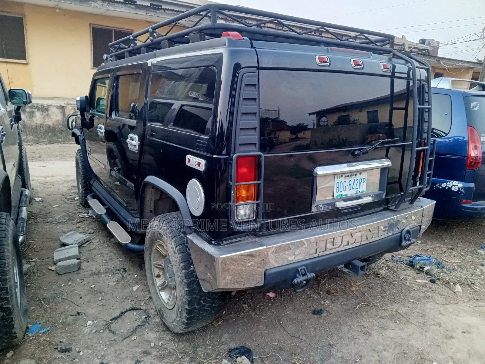 Hummer H2 SUV 2003 Black