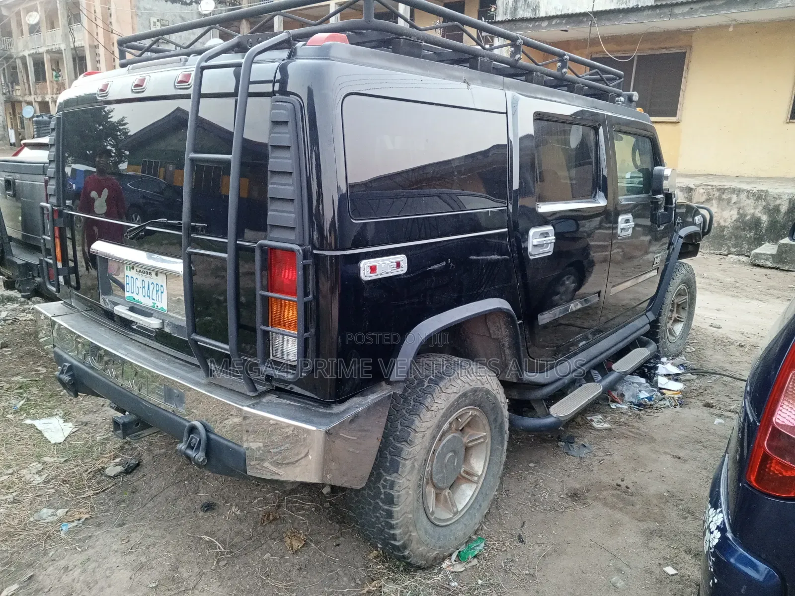Hummer H2 SUV 2003 Black
