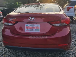 Hyundai Elantra 2016 Red