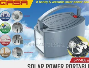 Qasa Super Solar Machine With 4 Bulbs