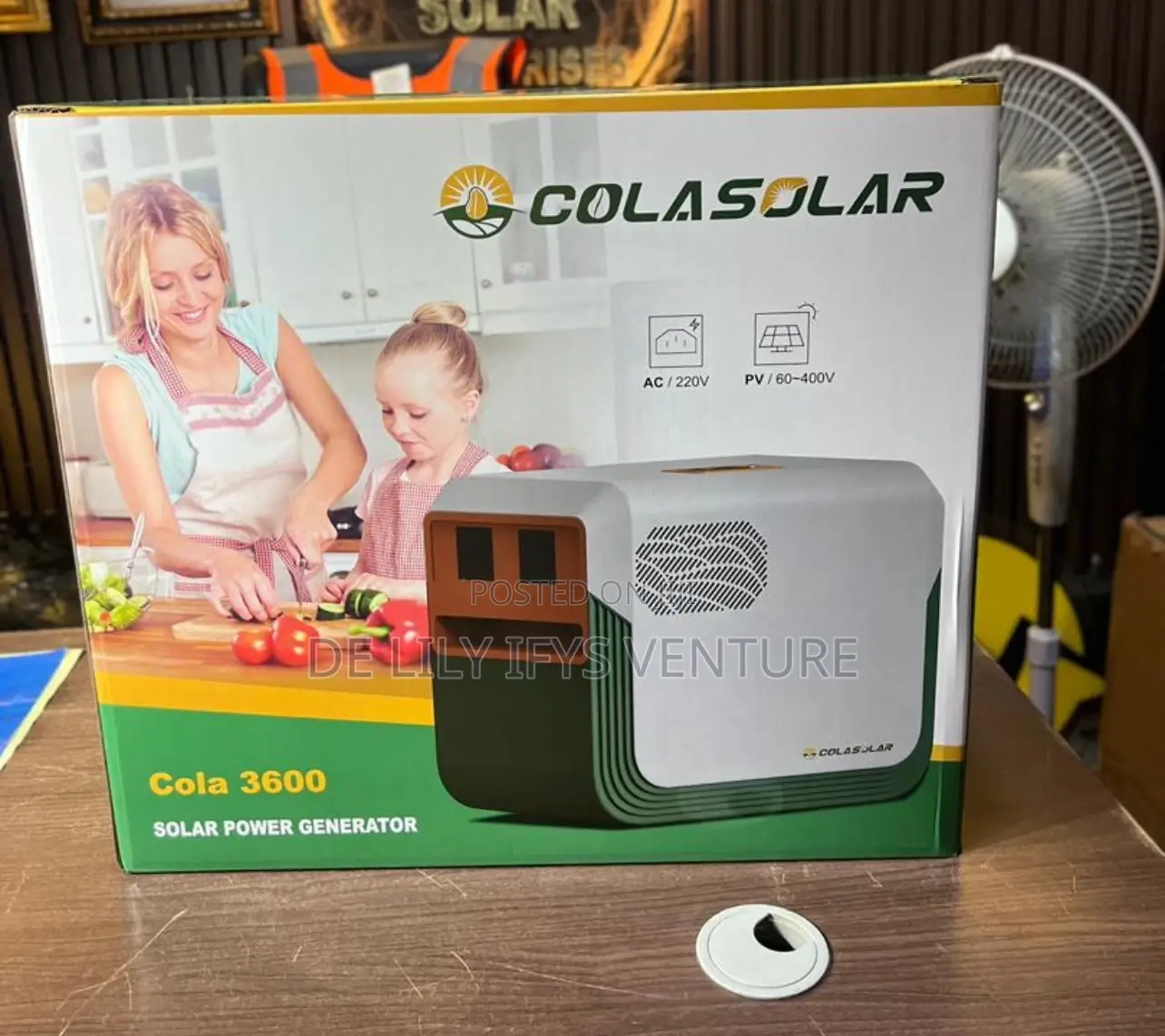 3.6kwh Cola Solar Power Stations