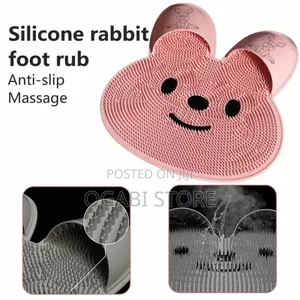 Silicon Rabbit Foot Rub Anti-Slip Massage
