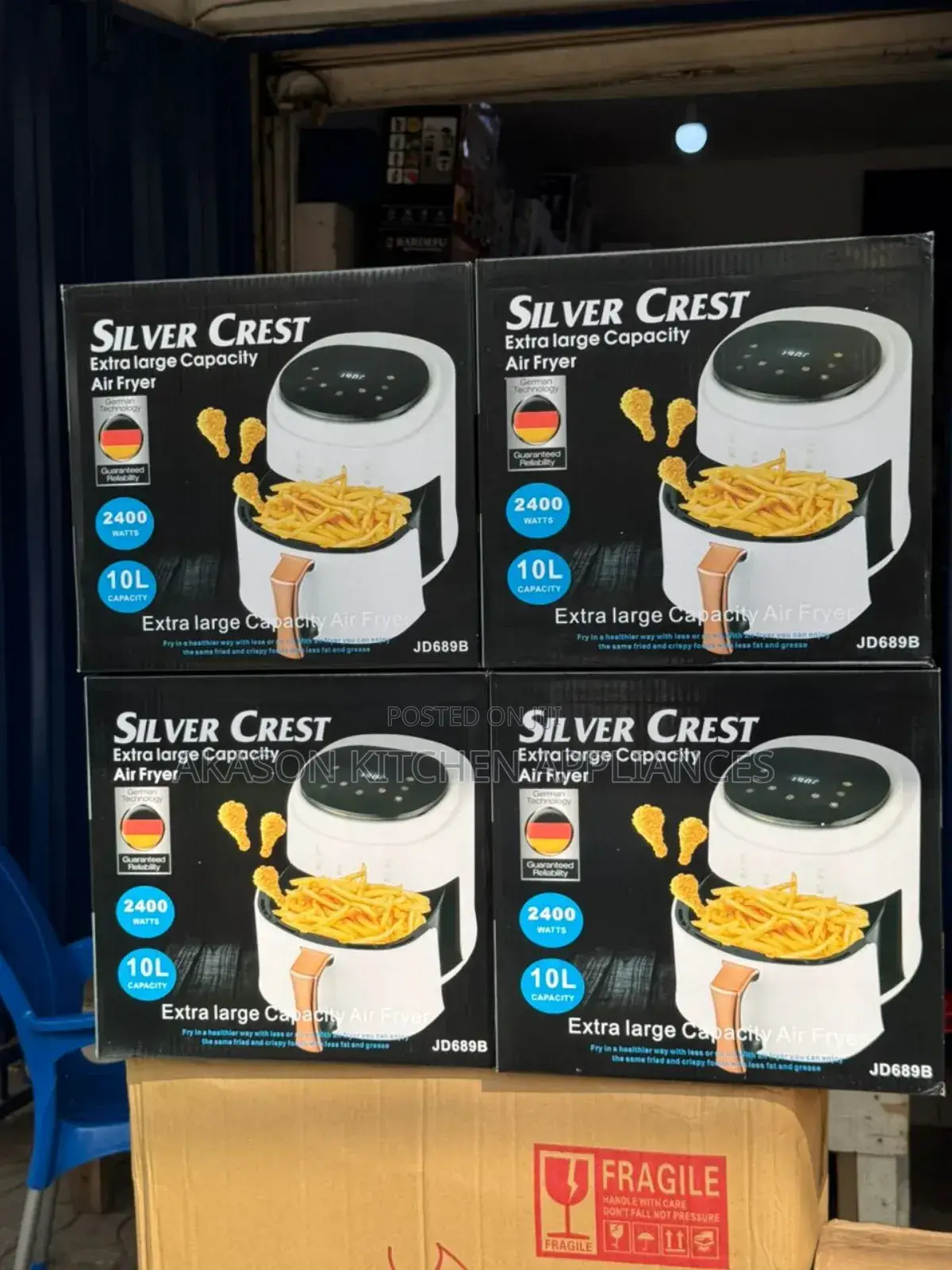 Silver Crest 10l Airfryer
