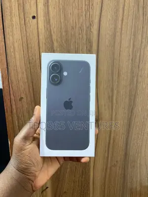 New Apple iPhone 16 128 GB Black