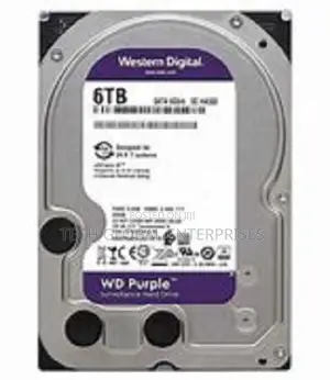 Wd Purple Surveillance Hard Drive - 6tb