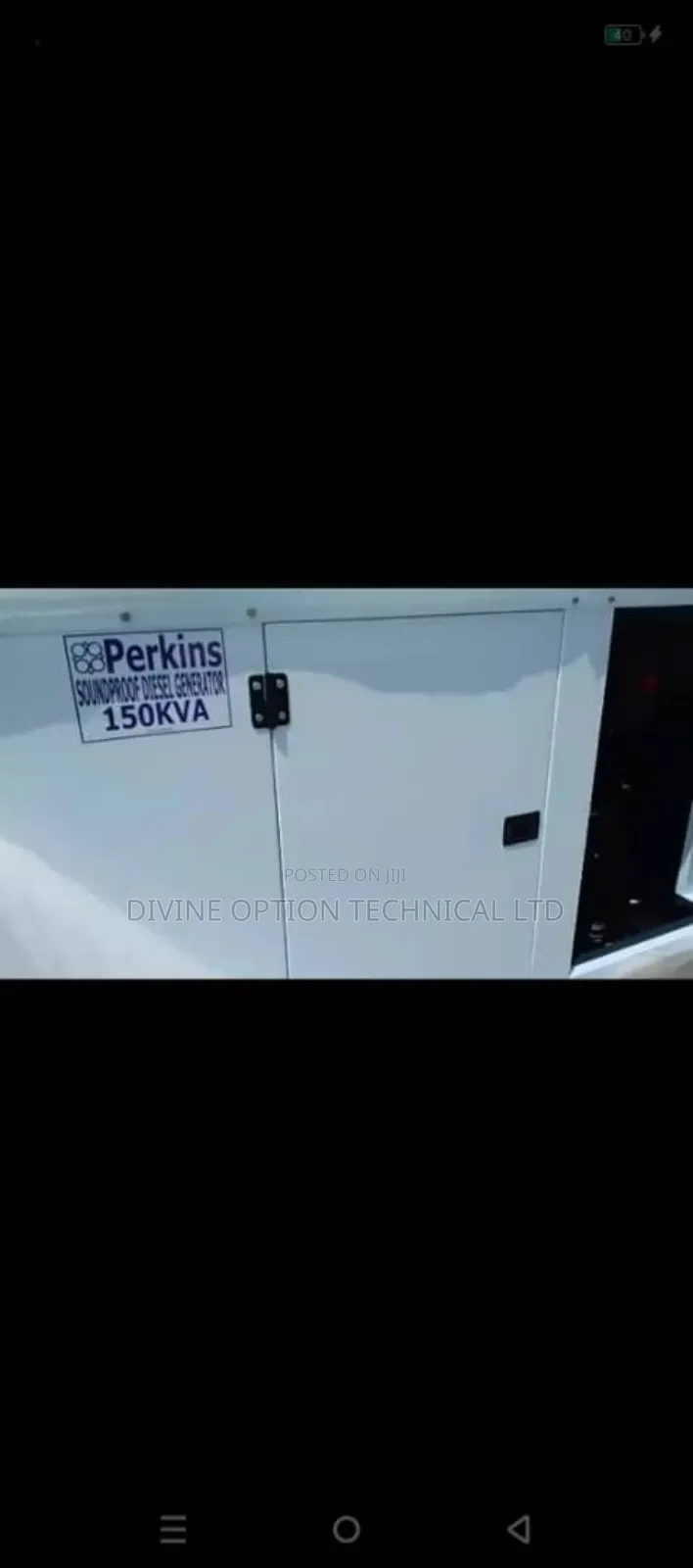 150kva Perkins Diesel Generator