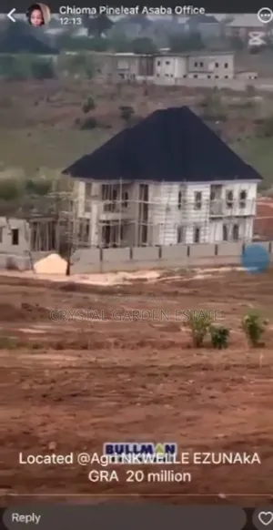 50x100sq.Meter: Land for Sale at Nkwelle G.R.A.