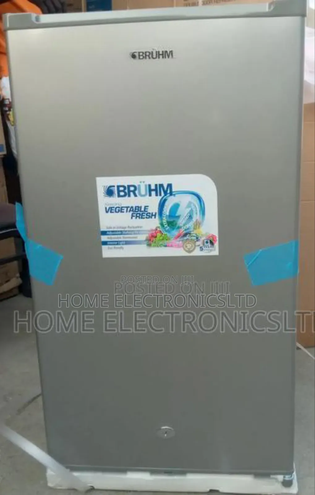 Bruhm Table Top Fridge Single Door 93 Liter