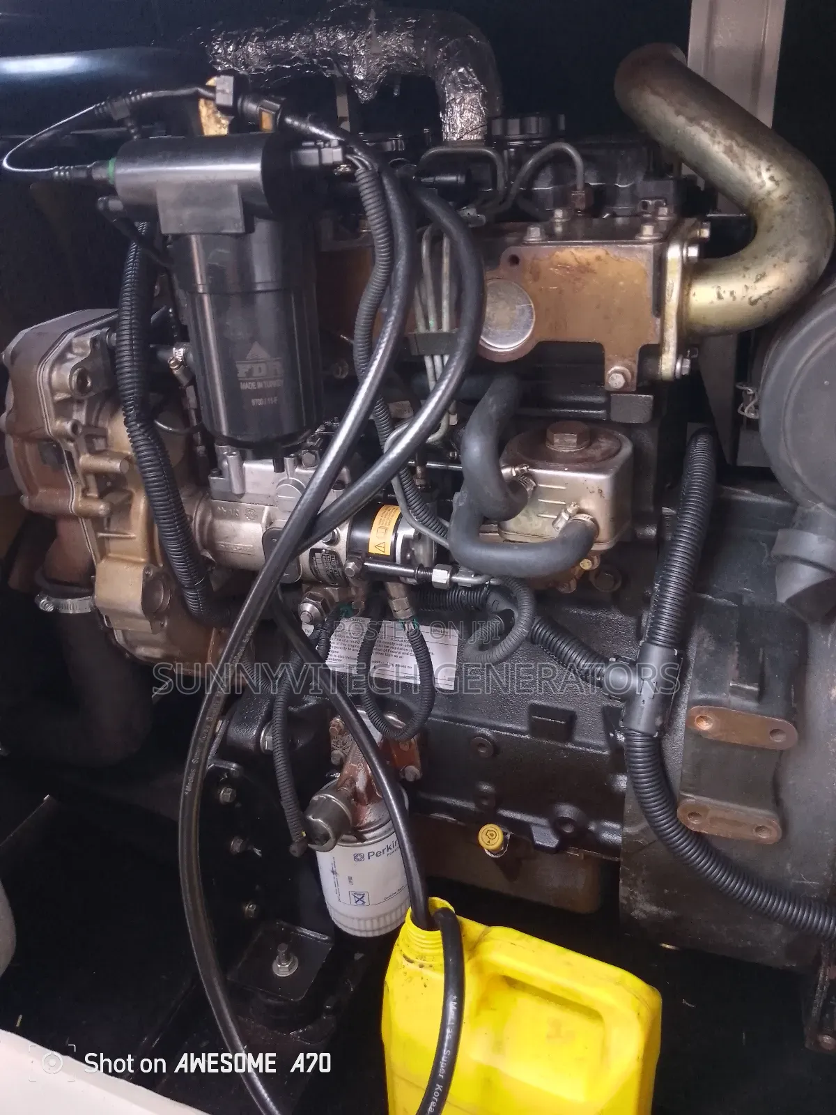60kva Ecoplus Perkins Generator Working Perfect