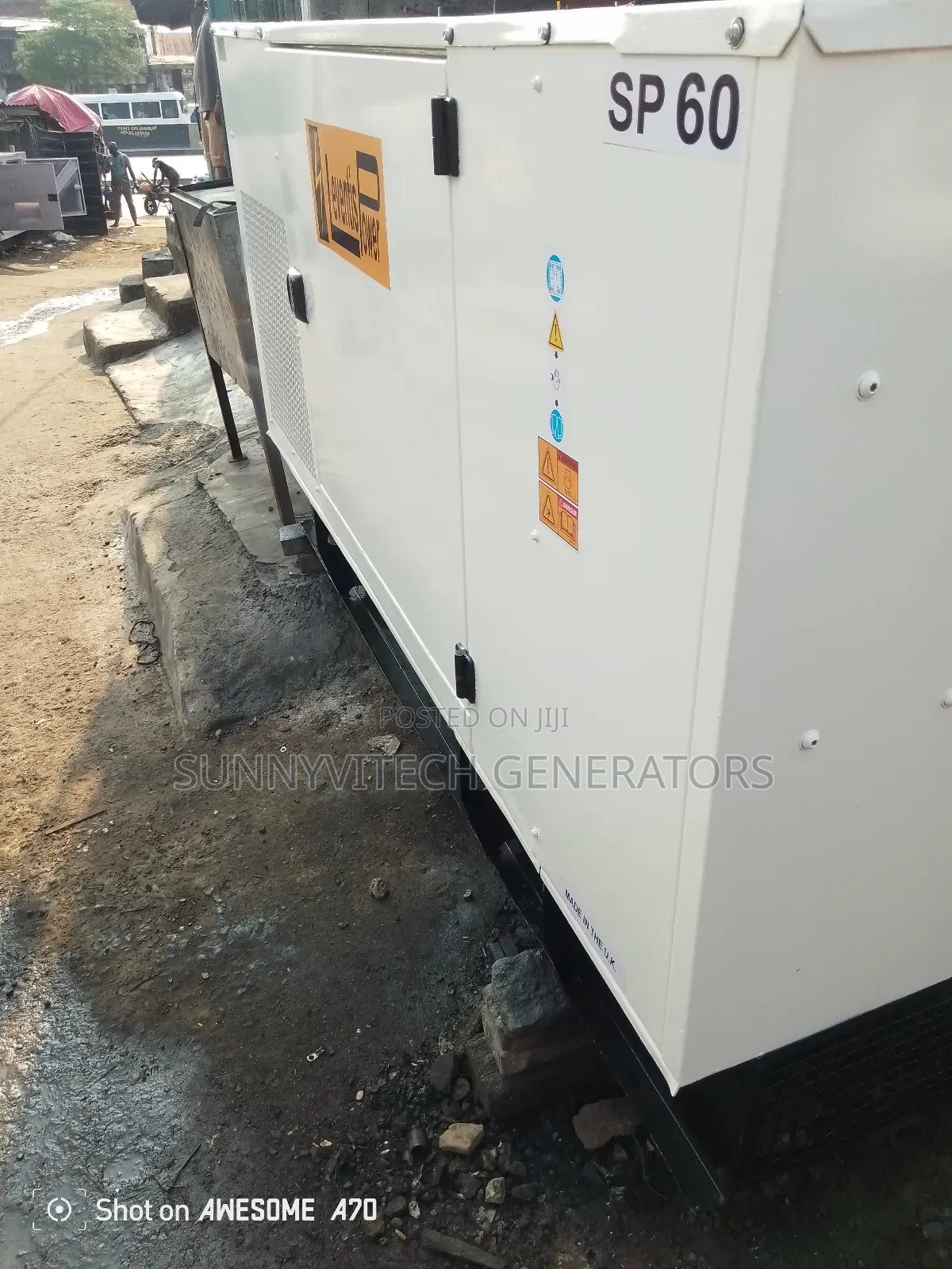 60kva Ecoplus Perkins Generator Working Perfect