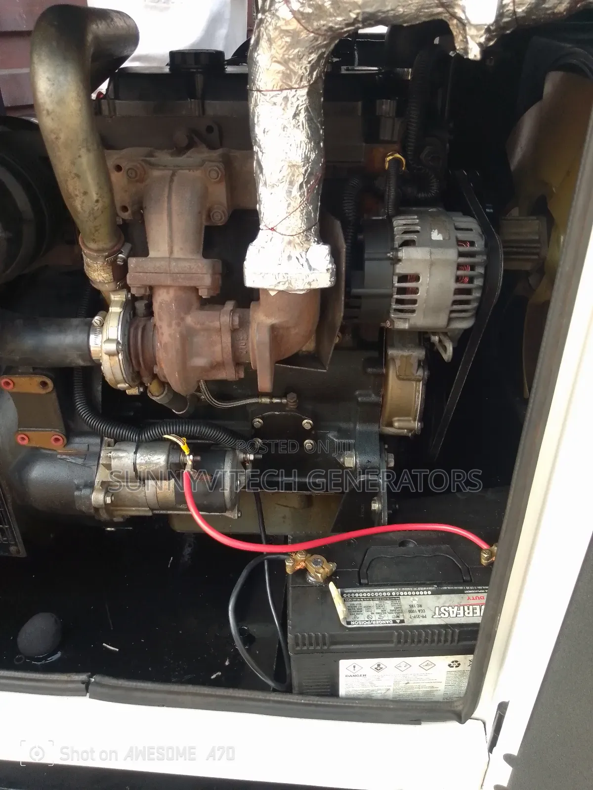 60kva Ecoplus Perkins Generator Working Perfect
