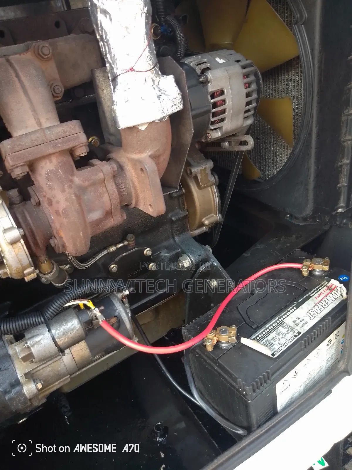 60kva Ecoplus Perkins Generator Working Perfect