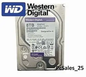 Western Digital 8tb Wd Purple Surveillance Internal Hard Drive