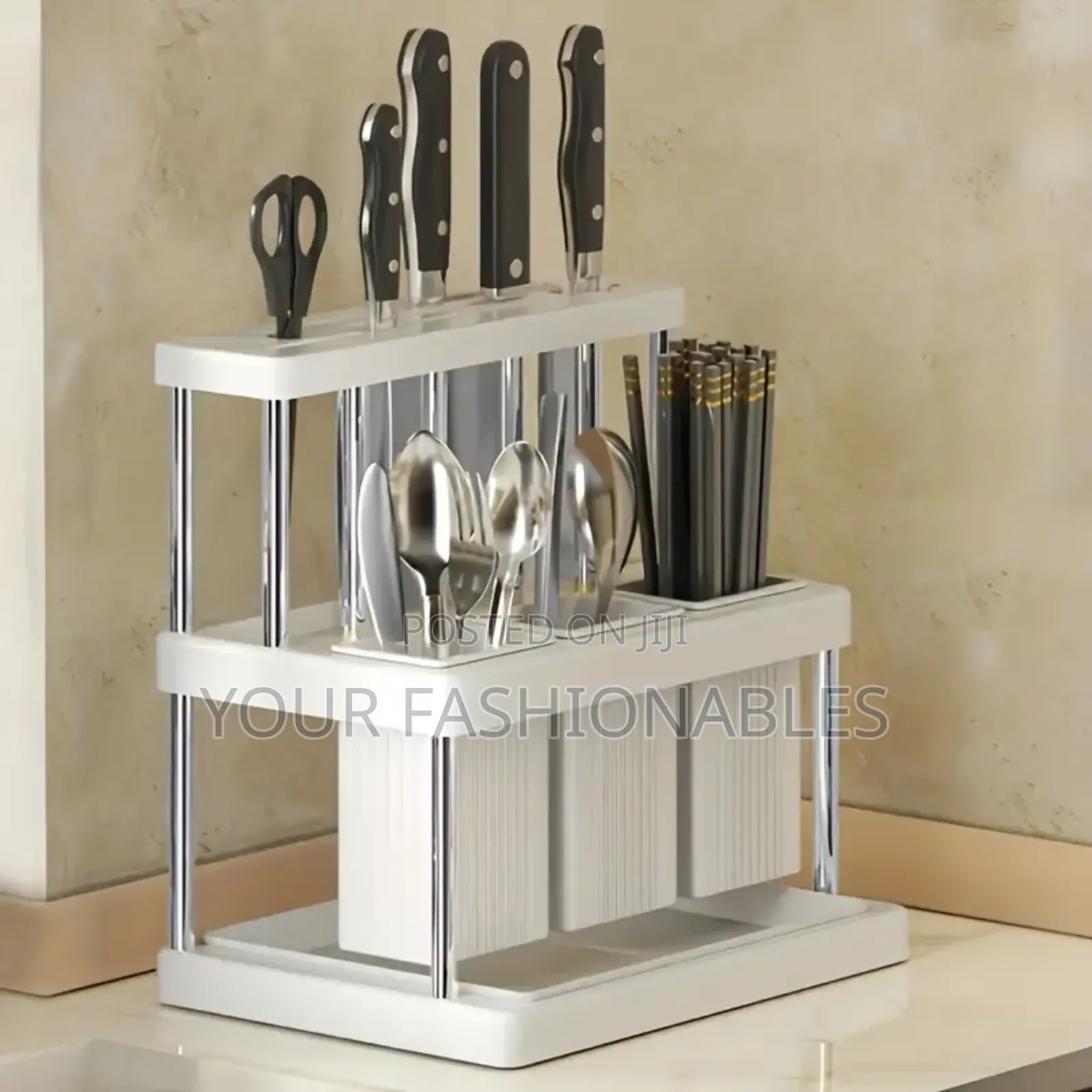 Luxury Knife and Cutlery Holder Organiser