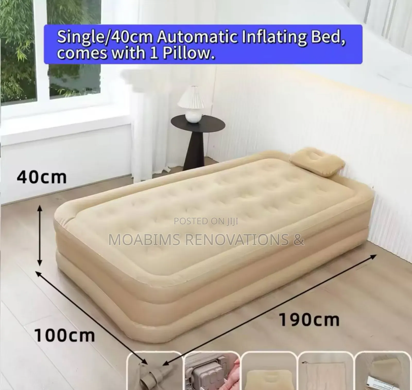 Inflatable Automatic Bed