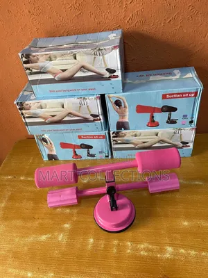 Portable Abs Workout Machine – Suction Sit-Up Push-Up Aid
