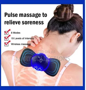 Full Body Rechargeable Pulse Massager – Neck, Back Pain Relief