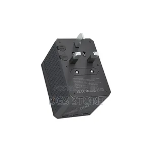 Porodo Fwc038 Gan 5 Port Travel Block Universal Charger