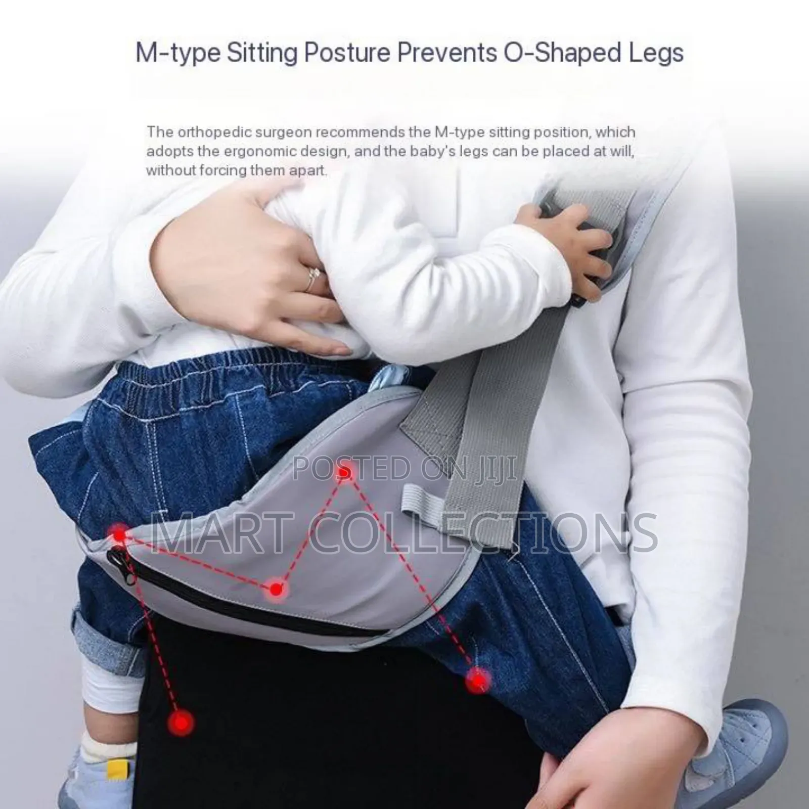 Comfortable Baby Carrier Strap – Front Back Position