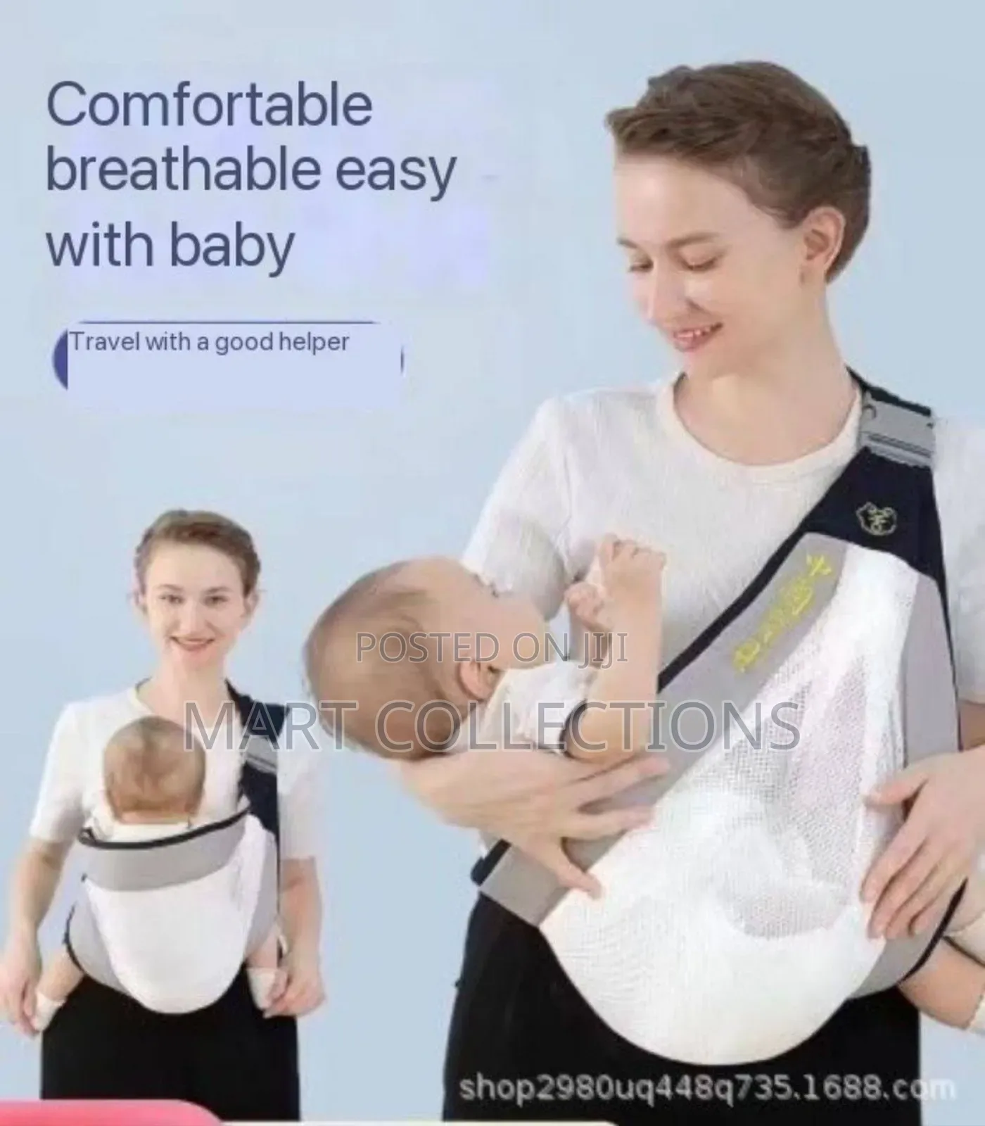 Comfortable Baby Carrier Strap – Front Back Position