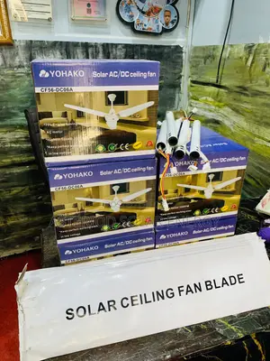Solar. Ac/Dc Yohako Ceiling Fan
